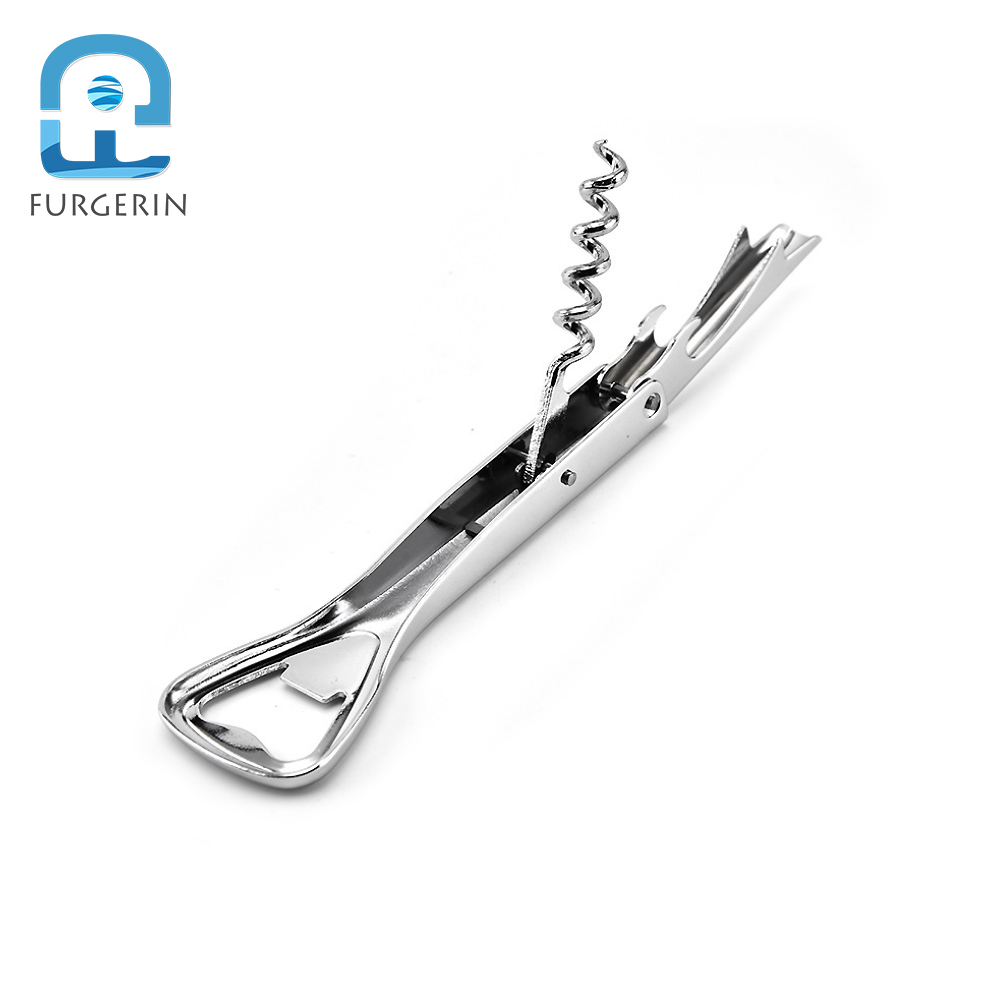 Wine Beer Restaurant - Stainless Steel Multifunction Wine Opener for