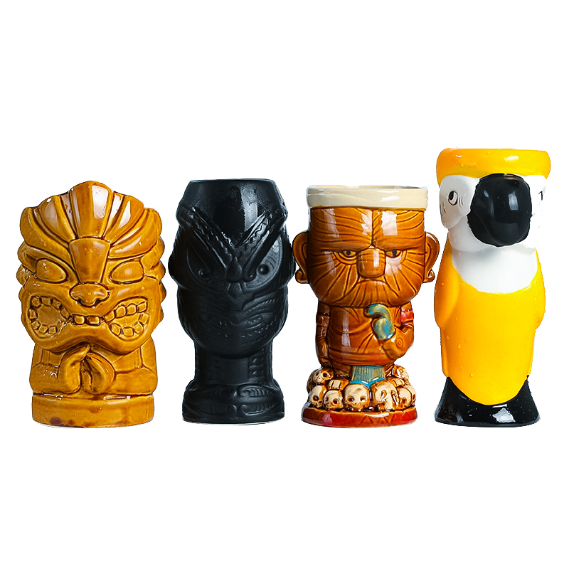 Wine With Beer Cocktail - Hawaii Tiki Mugs Cocktail Cup Beer