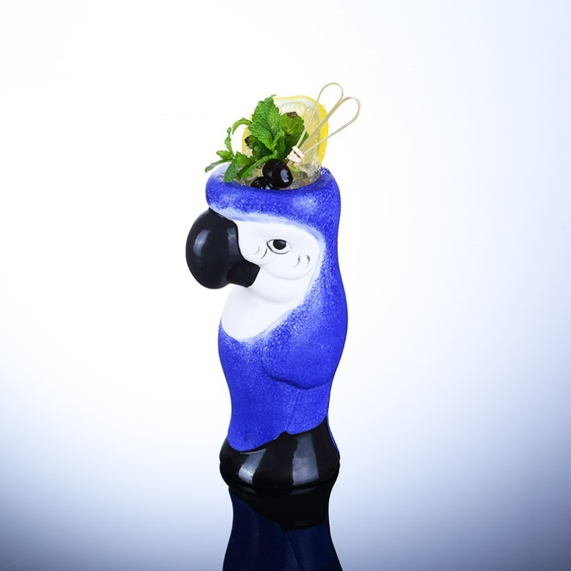 Parrot Hawaii Tiki Mugs Cockta - Wine With Beer Cocktail 评论和价格