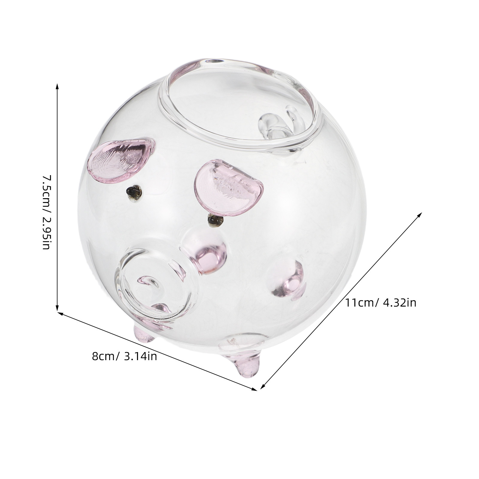Creative Pig Shaped Glass Cock - Wine With Beer Cocktail 评论和价格