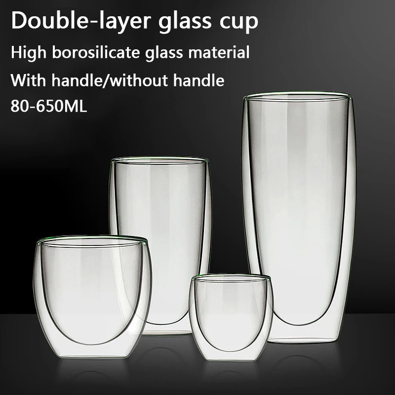 Transparent Glass Coffee Cup M - Wine With Beer Cocktail 评论和价格