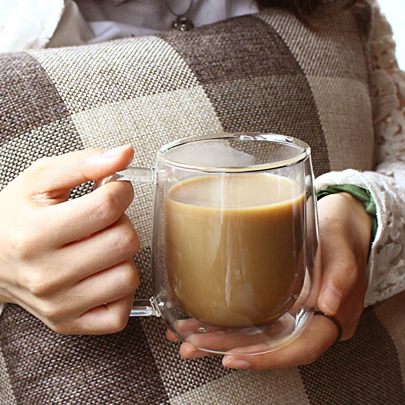 Transparent Glass Coffee Cup M - Wine With Beer Cocktail 评论和价格