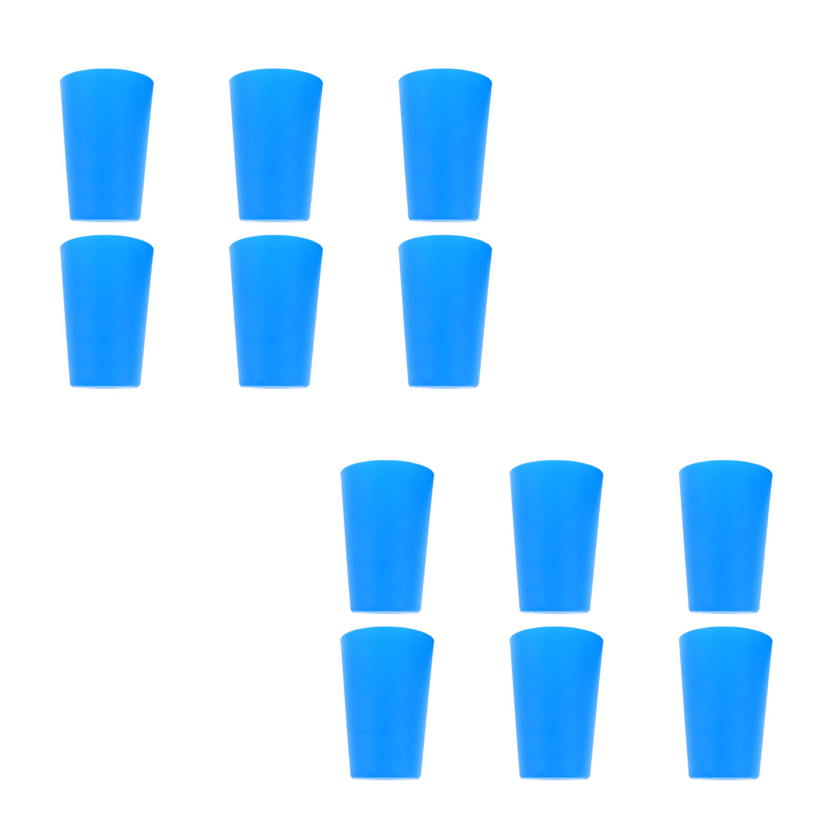 12Pcs Matte Plastic Drinking C - Wine Beer Restaurant 评论和价格