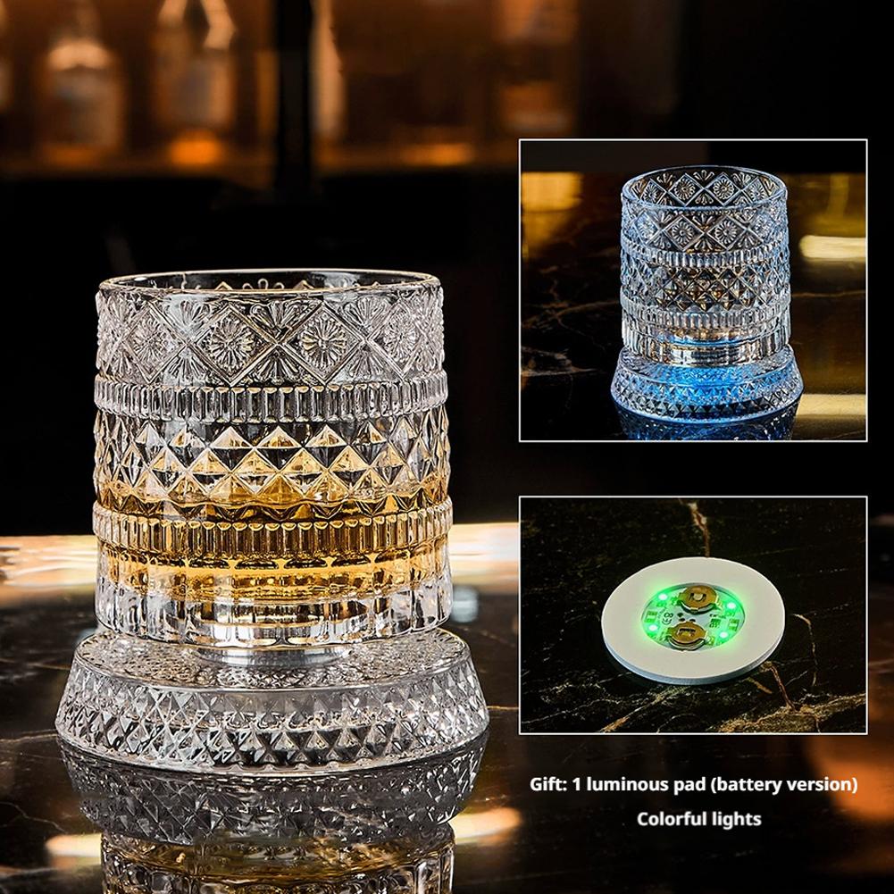 Rotating Whiskey Glass Creativ - Wine With Beer Cocktail 评论和价格