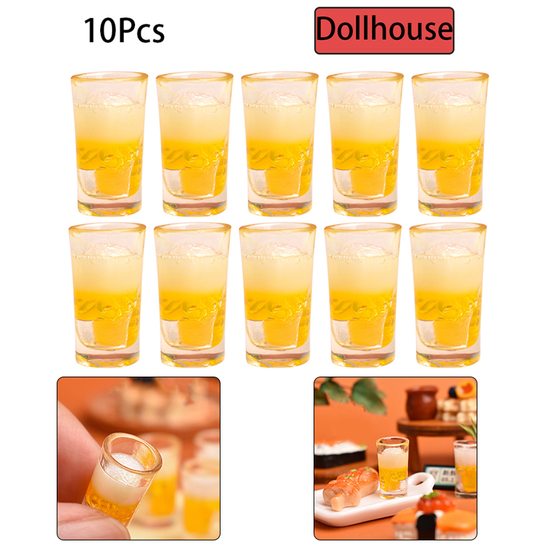 10pcs Miniature Toy Kitchen Be - Wine In Beer 评论和价格