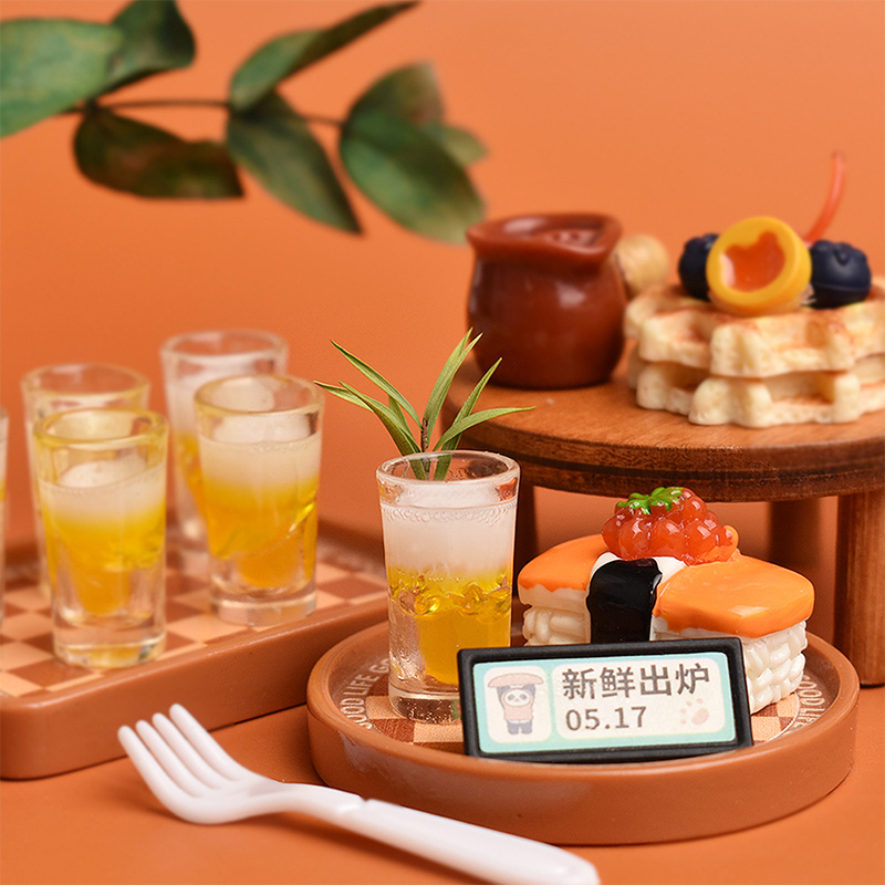 10pcs Miniature Toy Kitchen Be - Wine In Beer 评论和价格