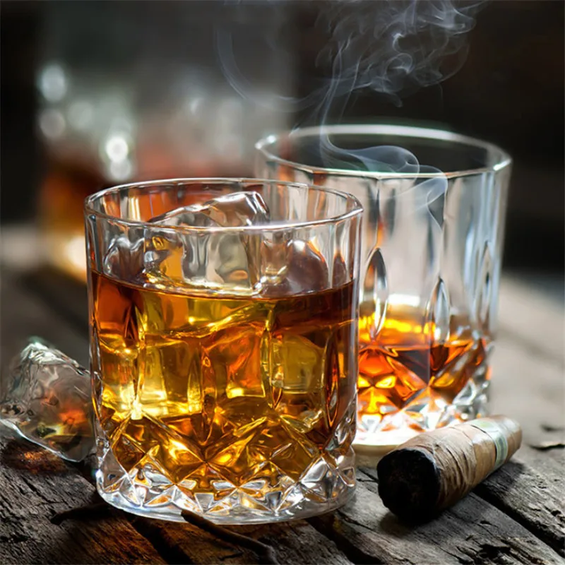 Transparent Handmade Wine Glas - Wine Beer Spirit 评论和价格