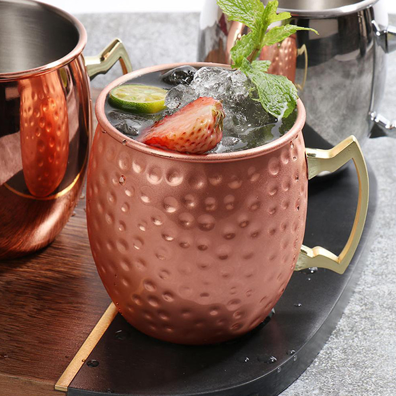 1Pcs 530ml Stainless Steel Mos - Wine With Beer Cocktail 评论和价格