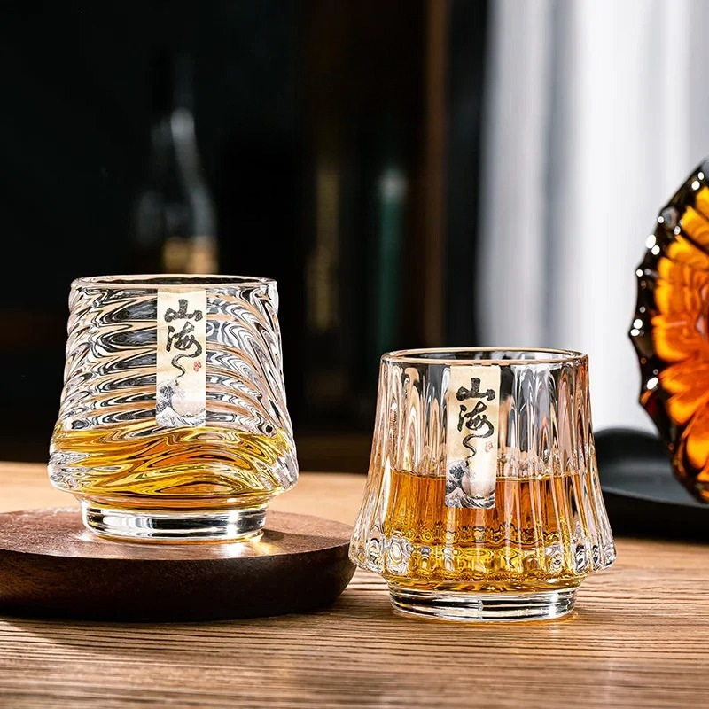 Glass Whiskey Cup Set Shanhai  - Wine With Beer Cocktail 评论和价格