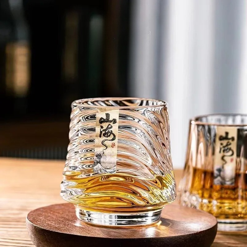 Glass Whiskey Cup Set Shanhai  - Wine With Beer Cocktail 评论和价格