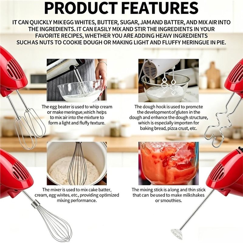 AT28-Hand Mixer Attachments Fo - Kitchenaid Mixer Hand Mixer 评论和价格
