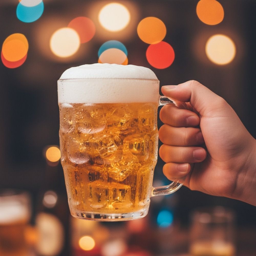 Creative Imitation Glass Plast - Wine In Beer Glass 评论和价格