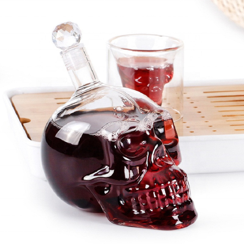 Creative Skull Head Decanter C - Wine Beer Spirit 评论和价格