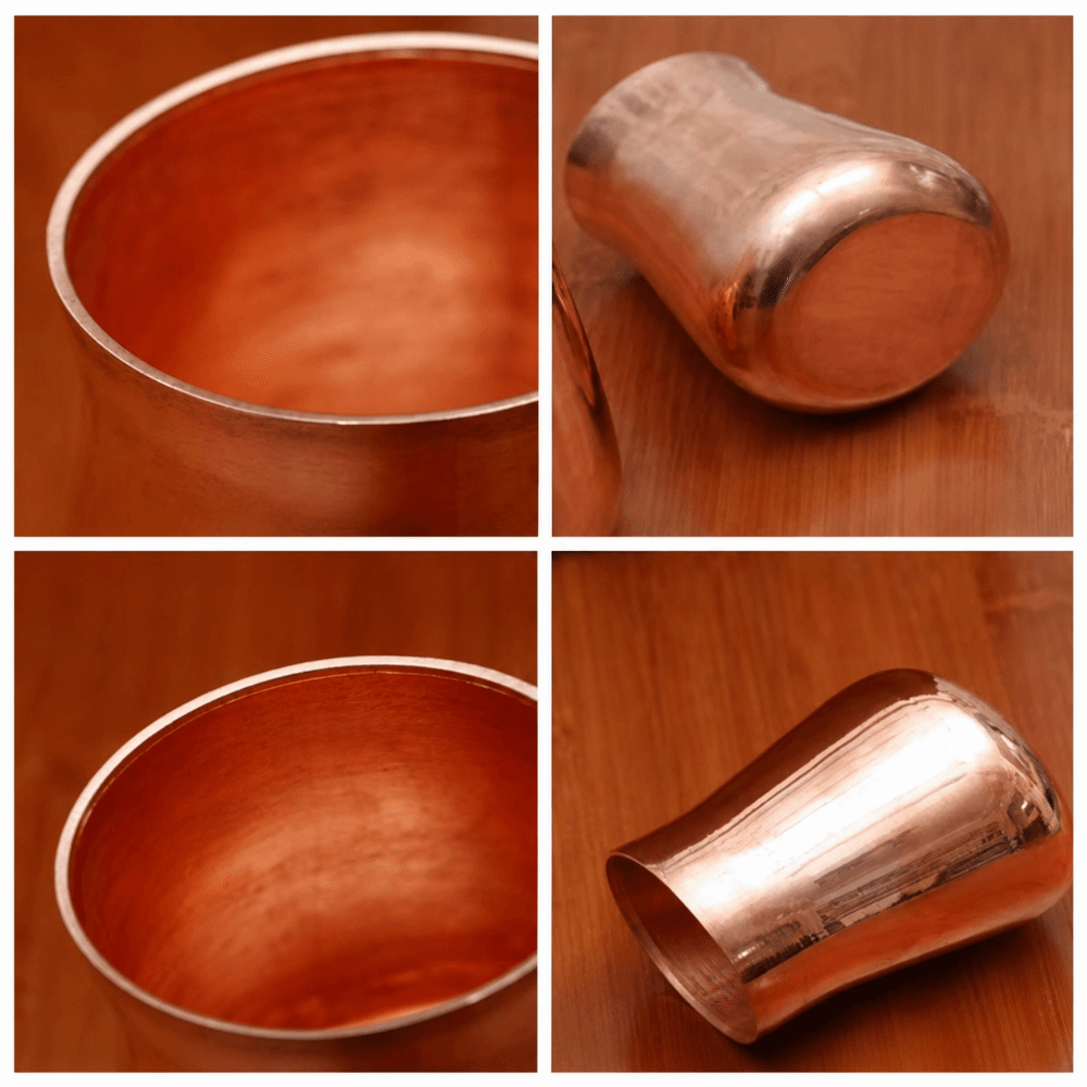 Handcrafted Pure Copper Mug Th - Wine In Beer Glass 评论和价格