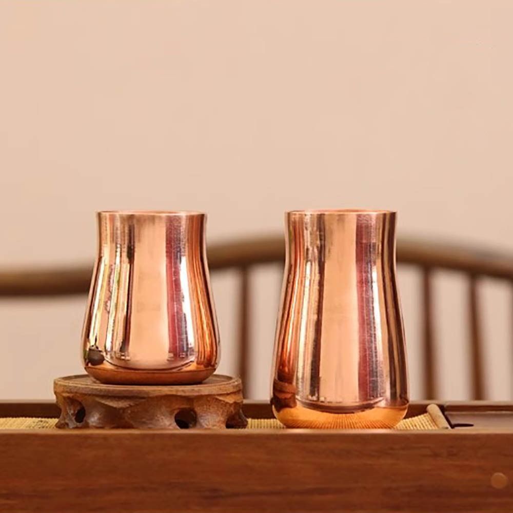 Handcrafted Pure Copper Mug Th - Wine In Beer Glass 评论和价格