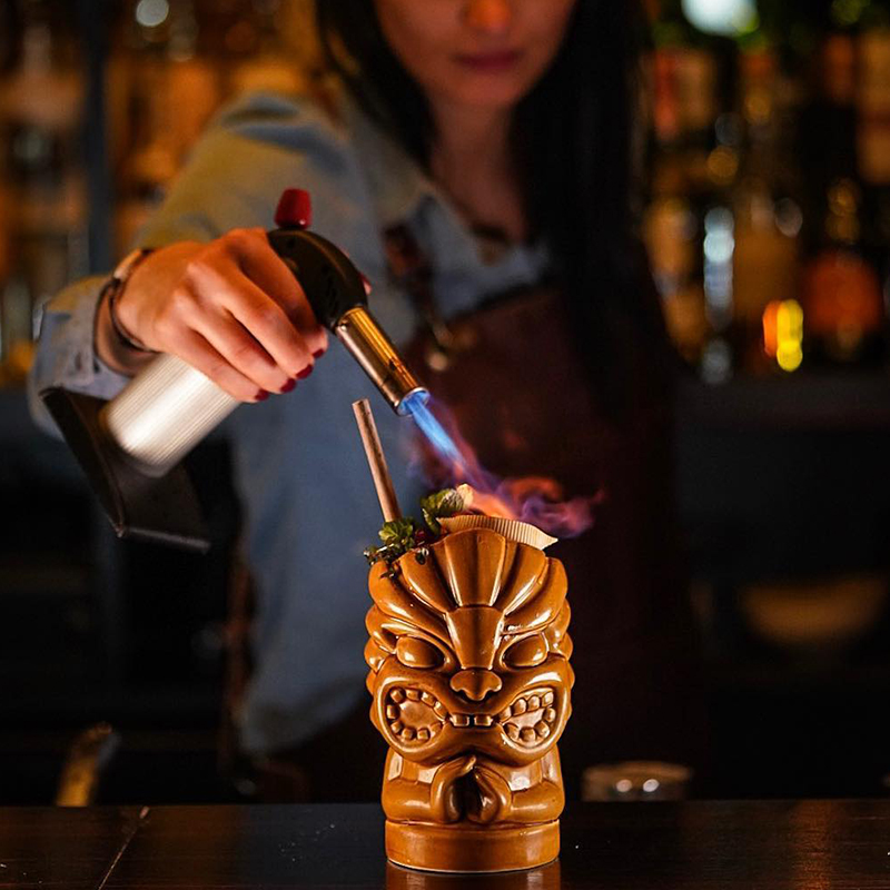 Hawaii Tiki Mugs Cocktail Cup  - Wine With Beer Cocktail 评论和价格